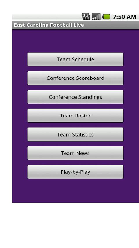 East Carolina Football Live Android Sports