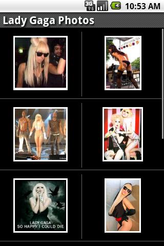 Lady Gaga photos Android Entertainment