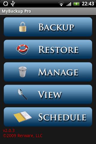 MyBackup Root Android Tools