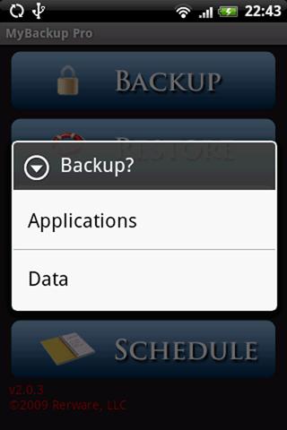 MyBackup Root Android Tools