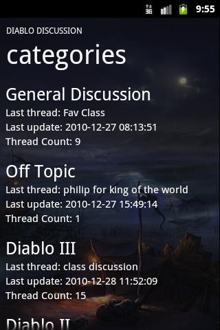 Diablo Discussion Android Social