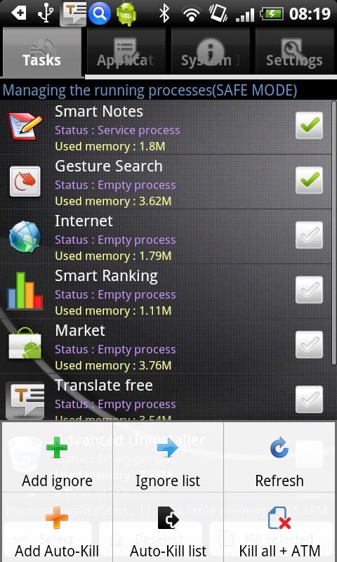 Advanced Task Manager Android Productivity