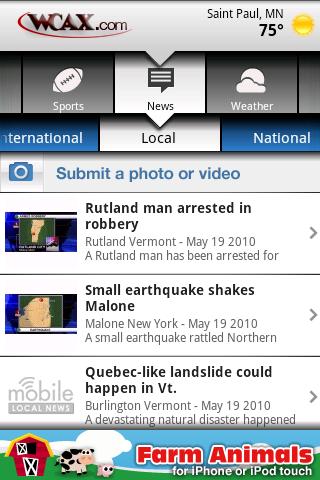 WCAX Android News & Magazines