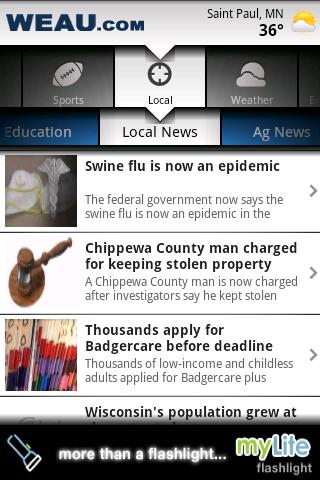 WEAU Mobile Local News Android News & Magazines