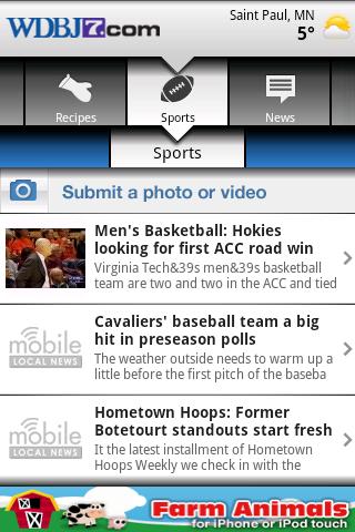 WDBJ Mobile Local News Android News & Magazines