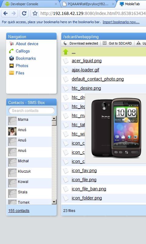 MobileTab Android Productivity