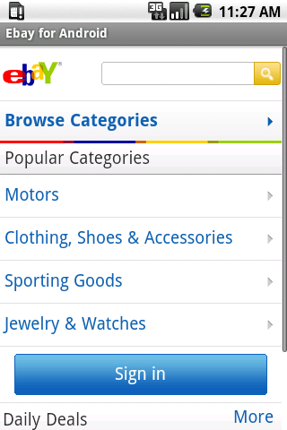 Ebay for Android
