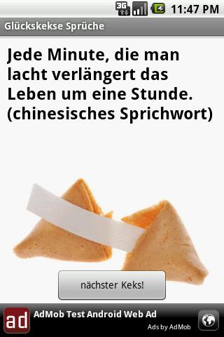 Glückskekse Sprüche Android Entertainment