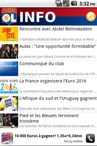 OL Info Android Sports