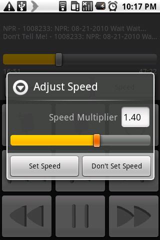 Osplay Own Speed Player