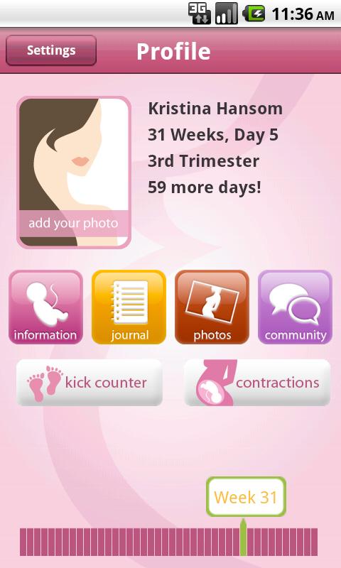 BabyBump Pregnancy App