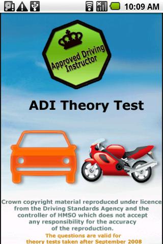 ADI-PDI Theory Test for UK