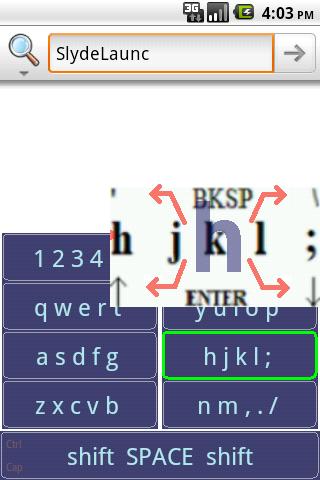 SlydeBoard: Fast Full Keyboard