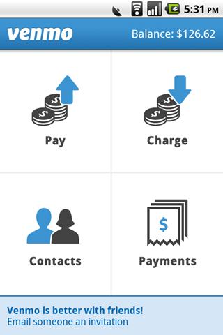 Venmo Android Finance