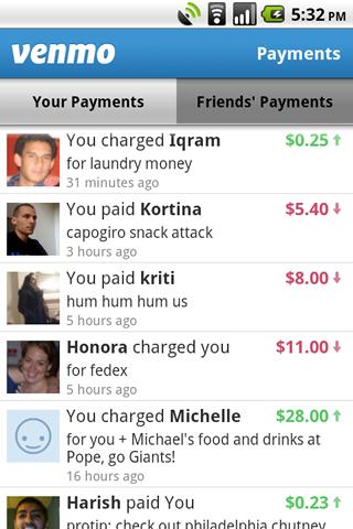 Venmo Android Finance