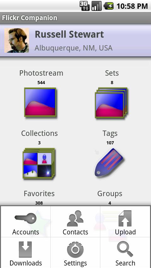 Flickr Companion Android Social