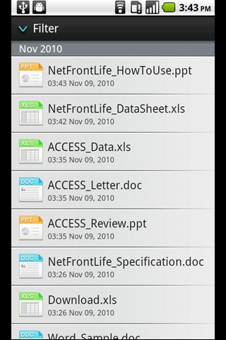 NetFront Life Documents Android Productivity