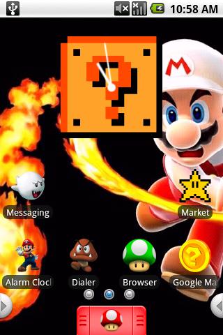 Super Mario Bros Theme Bonus Android Personalization