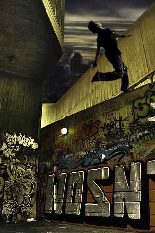 Parkour illustrated Android Sports