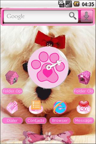 Puppy Love Android Personalization