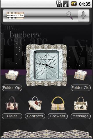 Burberry Android Personalization