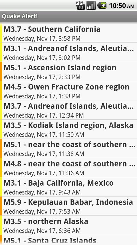 Quake Alert! Android News & Magazines