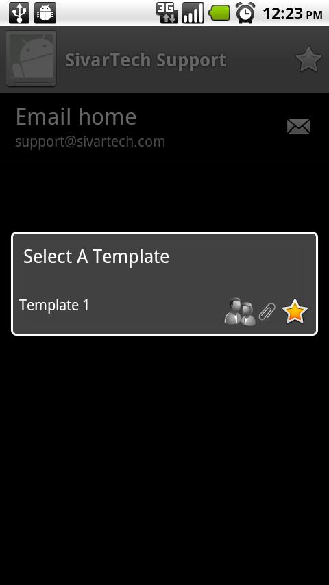 Email Templates Android Communication