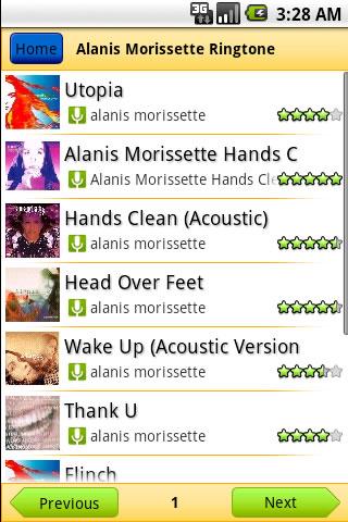 Alanis Morissette Ringtone