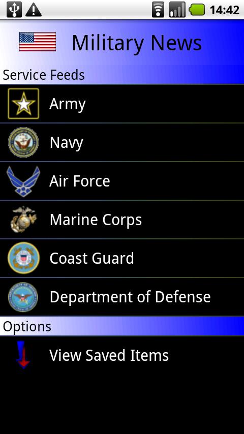 US Military News Android News & Magazines