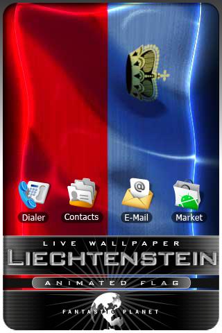 LIECHTENSTEIN LIVE FLAG