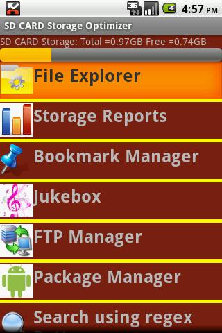 SD CARD Storage Optimizer Android Tools