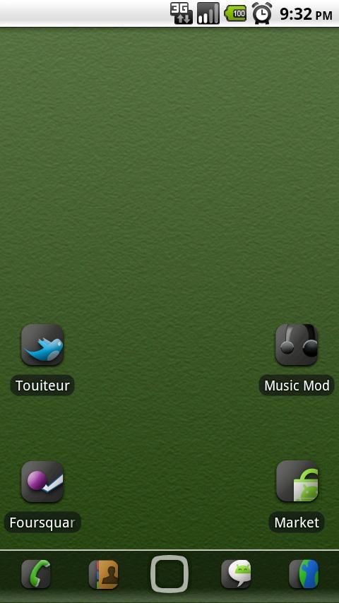 Fluxed ADW Theme Android Personalization
