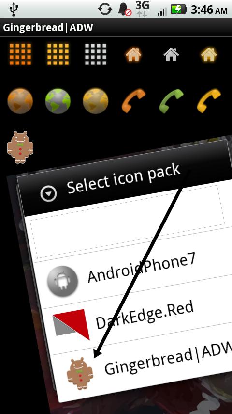 Gingerbread Android Personalization