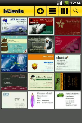 bCards Android Business
