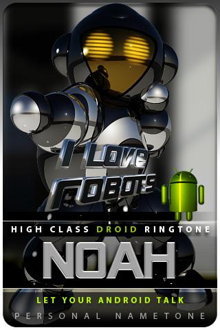 NOAH nametone droid Android Lifestyle