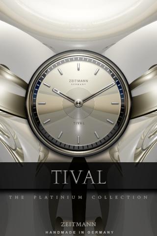 TIVAL alarm clock widget theme