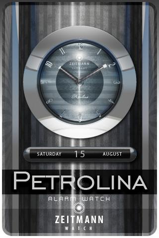 PETROLINA clock widget Android Personalization