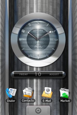 PETROLINA clock widget Android Personalization