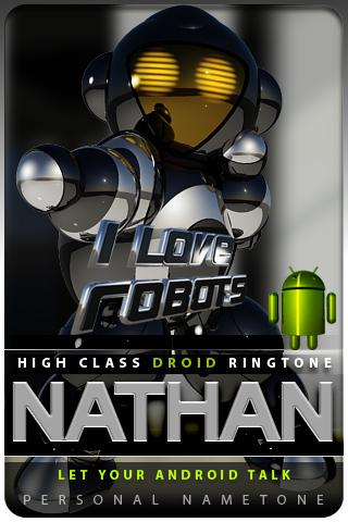 NATHAN nametone droid Android Lifestyle