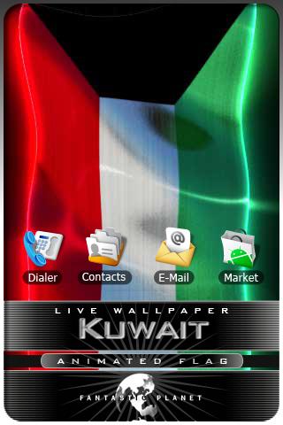 KUWAIT LIVE FLAG Android Entertainment