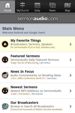 SermonAudio Android Edition
