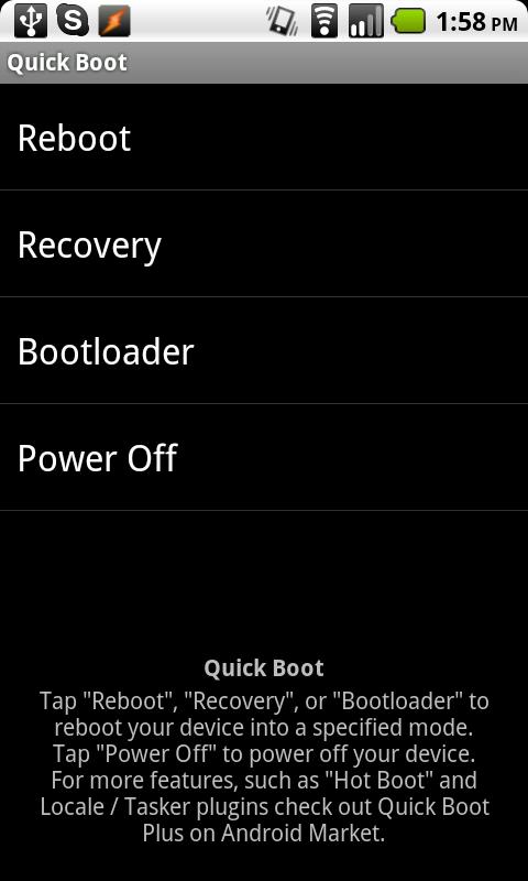 Quick Boot Android Tools