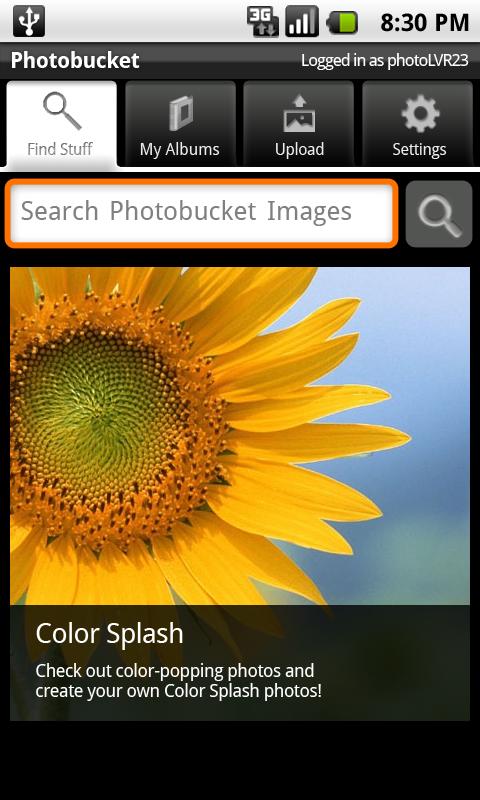 Photobucket Mobile Android Media & Video