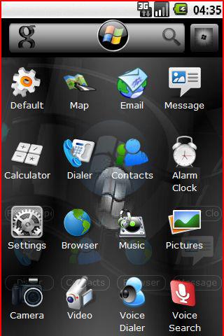Windows 7 HD Android Personalization