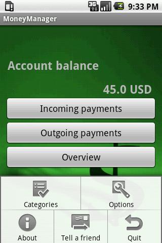 MoneyManager Android Finance