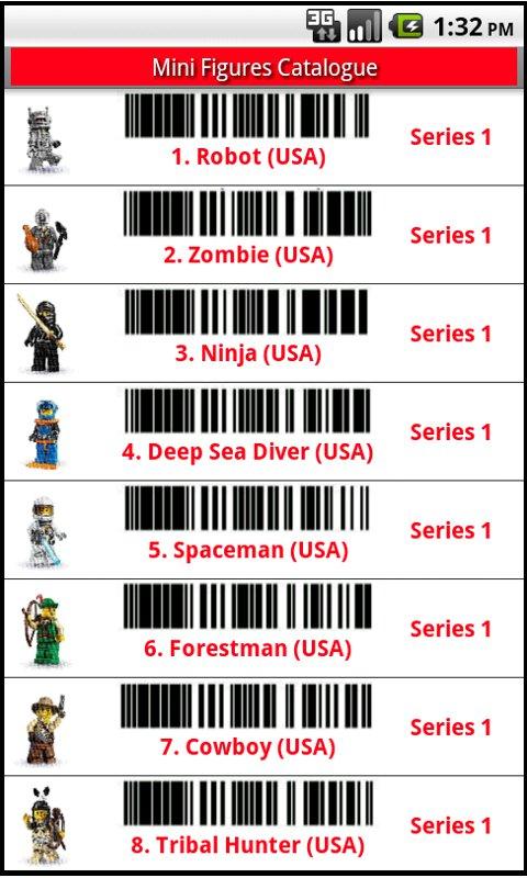 Lego Mini Figure Identifier + Android Entertainment