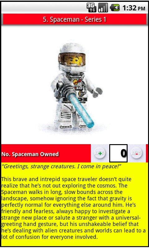 Lego Mini Figure Identifier + Android Entertainment