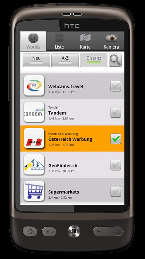 Wikitude World Browser Android Travel & Local