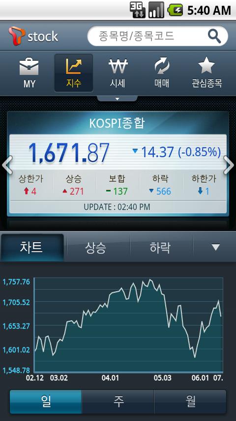 T SK증권 Android Finance