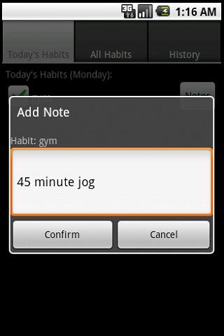 Habit Droid Android Productivity